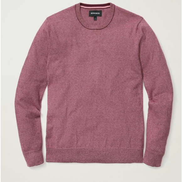 Bonobos Other - Bonobos Men’s Crew Neck Sweater | Cotton Cashmere | Large | Light + Breathable